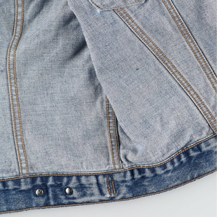 1990'S Levi's 70500-0401 Denim Jacket, Men's XXL equivalent, Vintage cotton blue type Vintage Second Hand