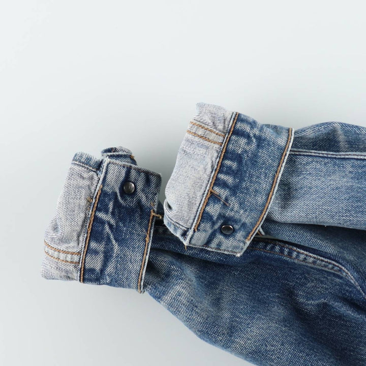1990'S Levi's 70500-0401 Denim Jacket, Men's XXL equivalent, Vintage cotton blue type Vintage Second Hand
