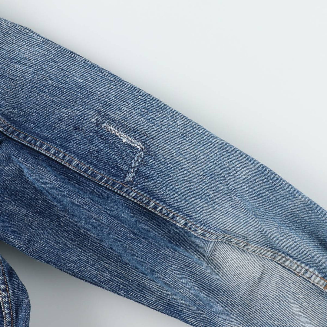 1990'S Levi's 70500-0401 Denim Jacket, Men's XXL equivalent, Vintage cotton blue type Vintage Second Hand
