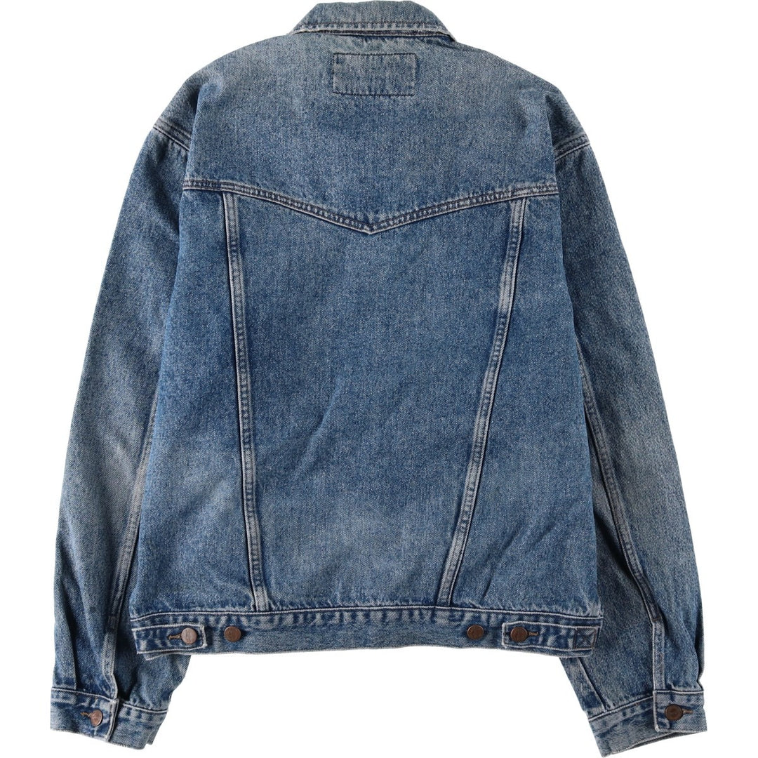Wrangler Denim Jacket, G-Jean, Men's M size cotton blue type Vintage Second Hand