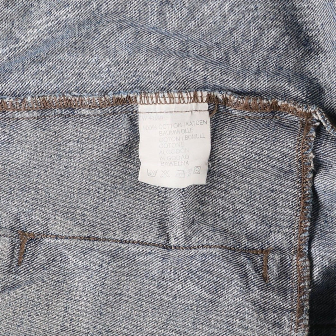 Wrangler Denim Jacket, G-Jean, Men's M size cotton blue type Vintage Second Hand