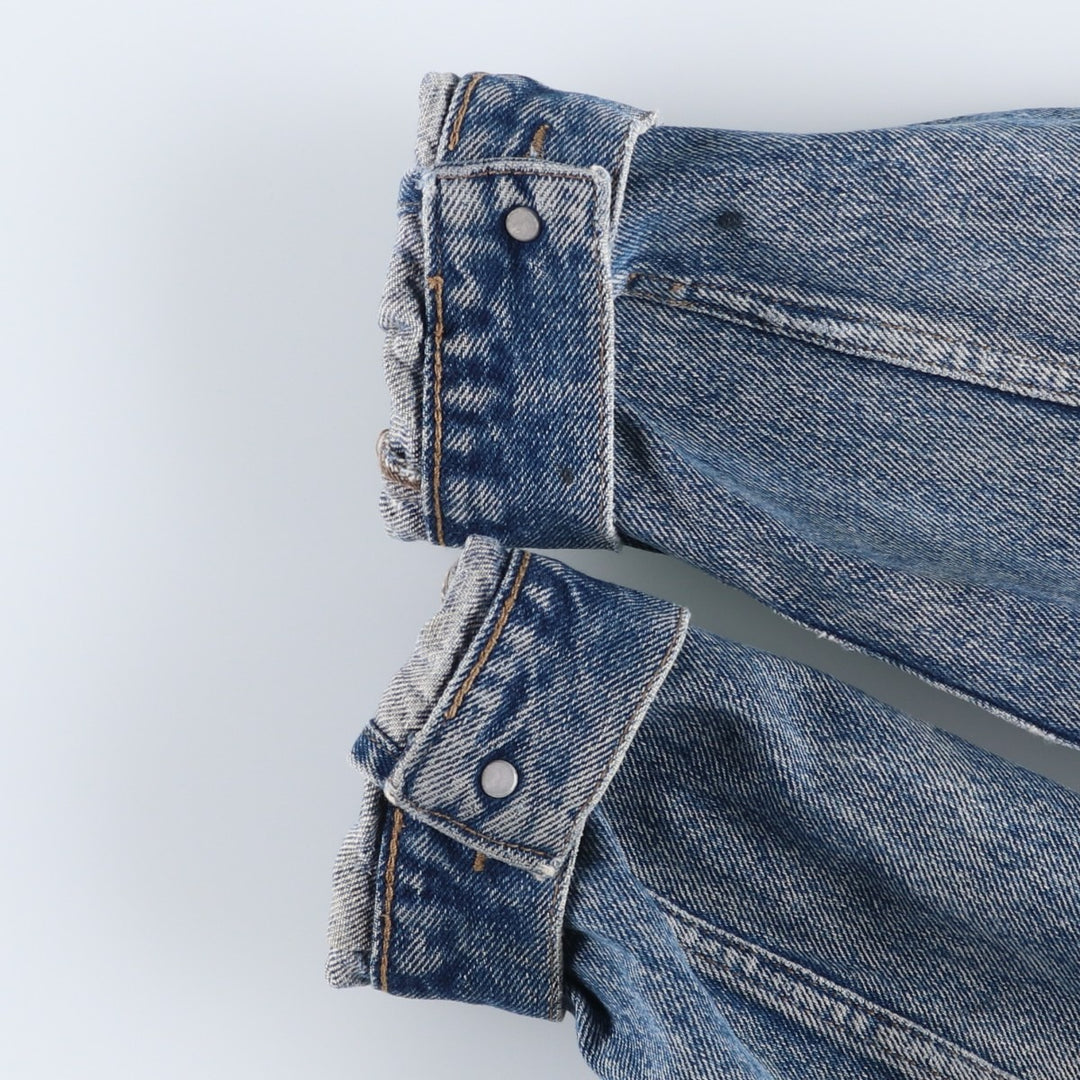 Wrangler Denim Jacket, G-Jean, Men's M size cotton blue type Vintage Second Hand