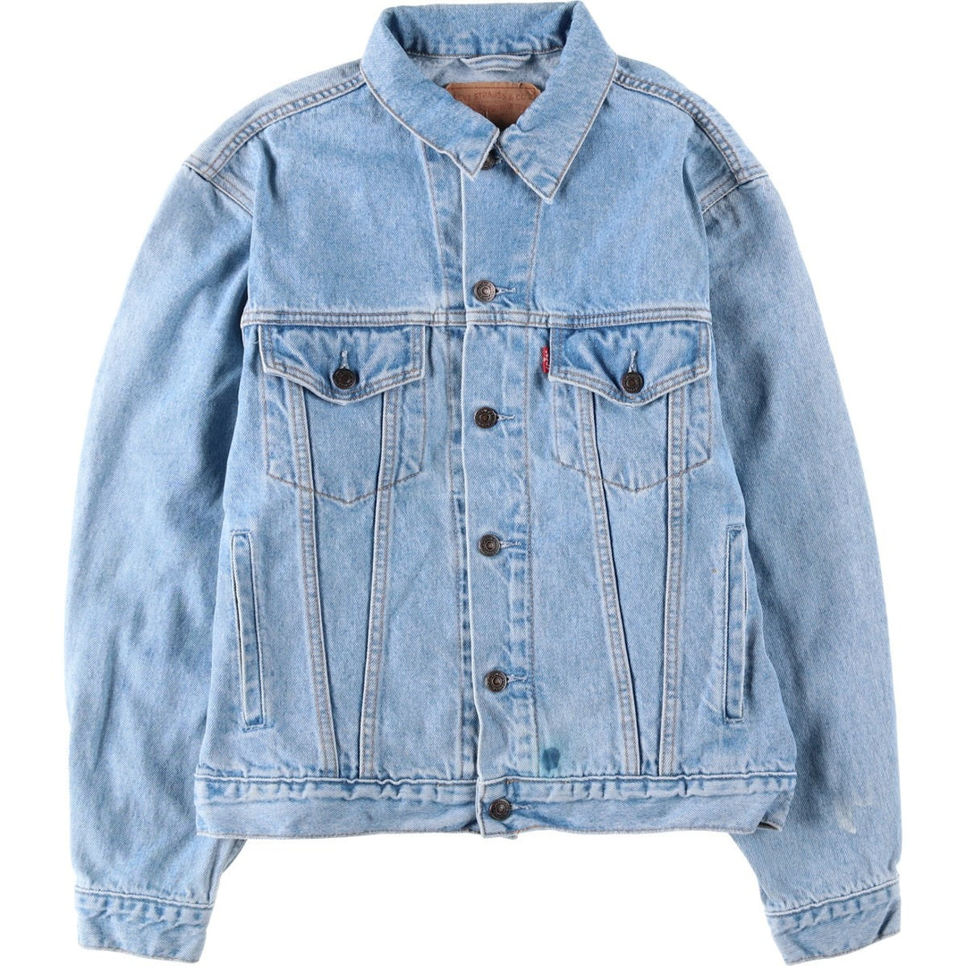 1990'S Levi's 70503-0213 Denim Jacket (Men's Size M equivalent) Vintage cotton Blue type light blue Vintage Second Hand