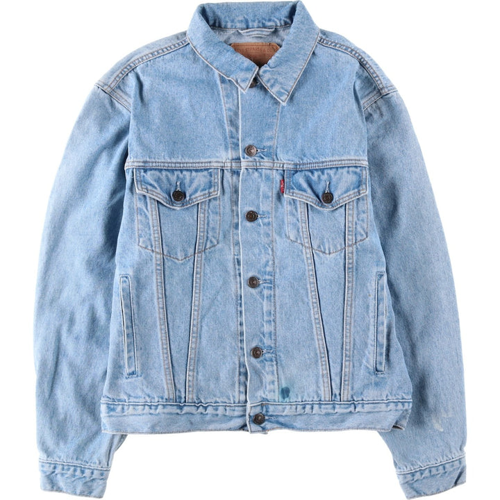 1990'S Levi's 70503-0213 Denim Jacket (Men's Size M equivalent) Vintage cotton Blue type light blue Vintage Second Hand