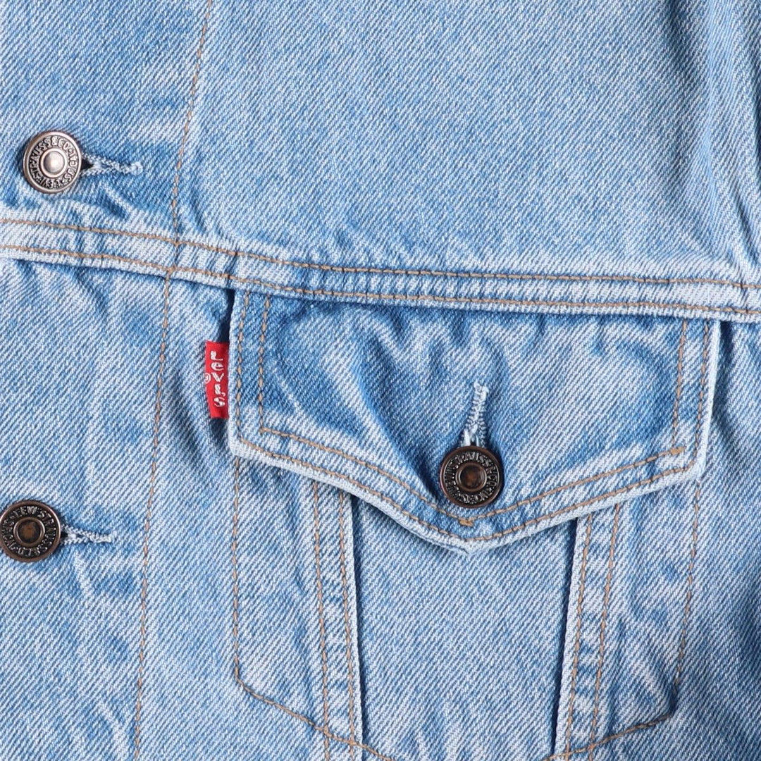 1990'S Levi's 70503-0213 Denim Jacket (Men's Size M equivalent) Vintage cotton Blue type light blue Vintage Second Hand