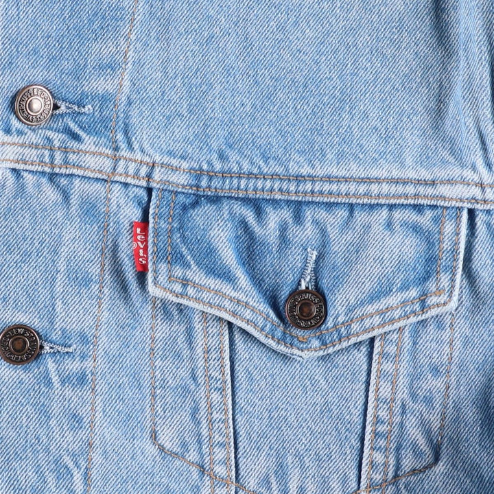 1990'S Levi's 70503-0213 Denim Jacket (Men's Size M equivalent) Vintage cotton Blue type light blue Vintage Second Hand
