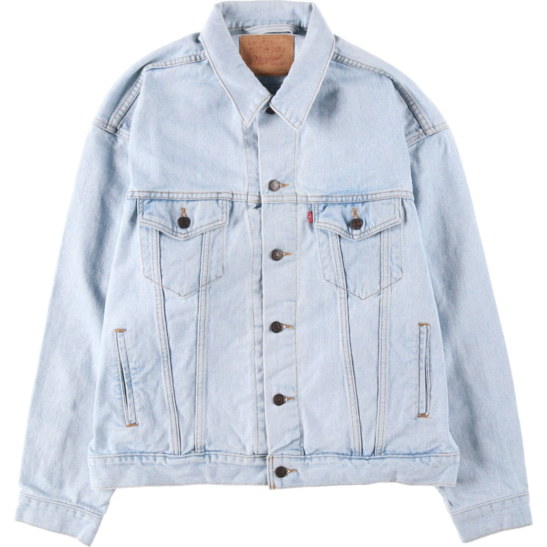 Levi's denim jacket, denim jacket, men's size L, vintage unclear blue type Vintage Second Hand