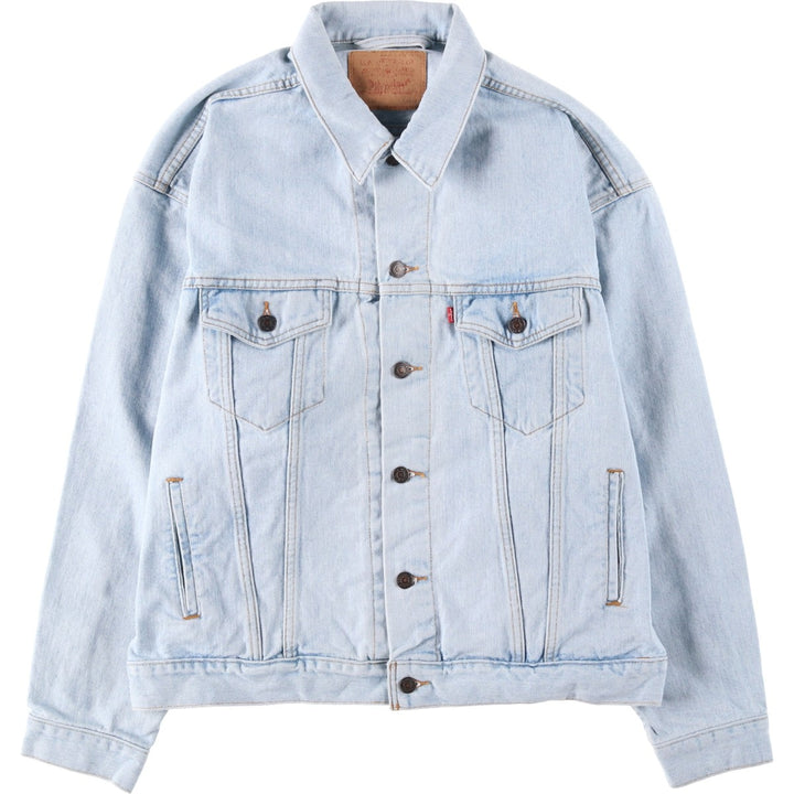 Levi's denim jacket, denim jacket, men's size L, vintage unclear blue type Vintage Second Hand