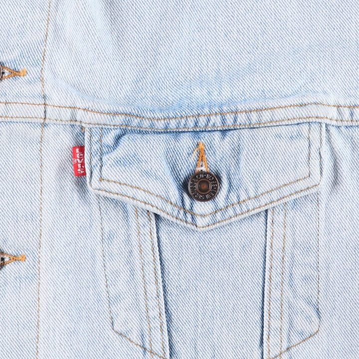 Levi's denim jacket, denim jacket, men's size L, vintage unclear blue type Vintage Second Hand