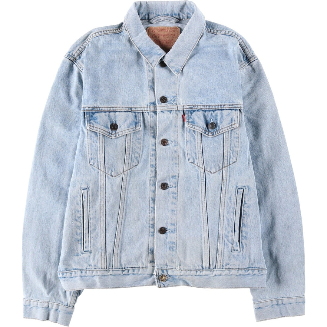 90'S Levi's 70503-0210 denim jacket, denim jacket, men's size L, vintage cotton blue type Vintage Second Hand