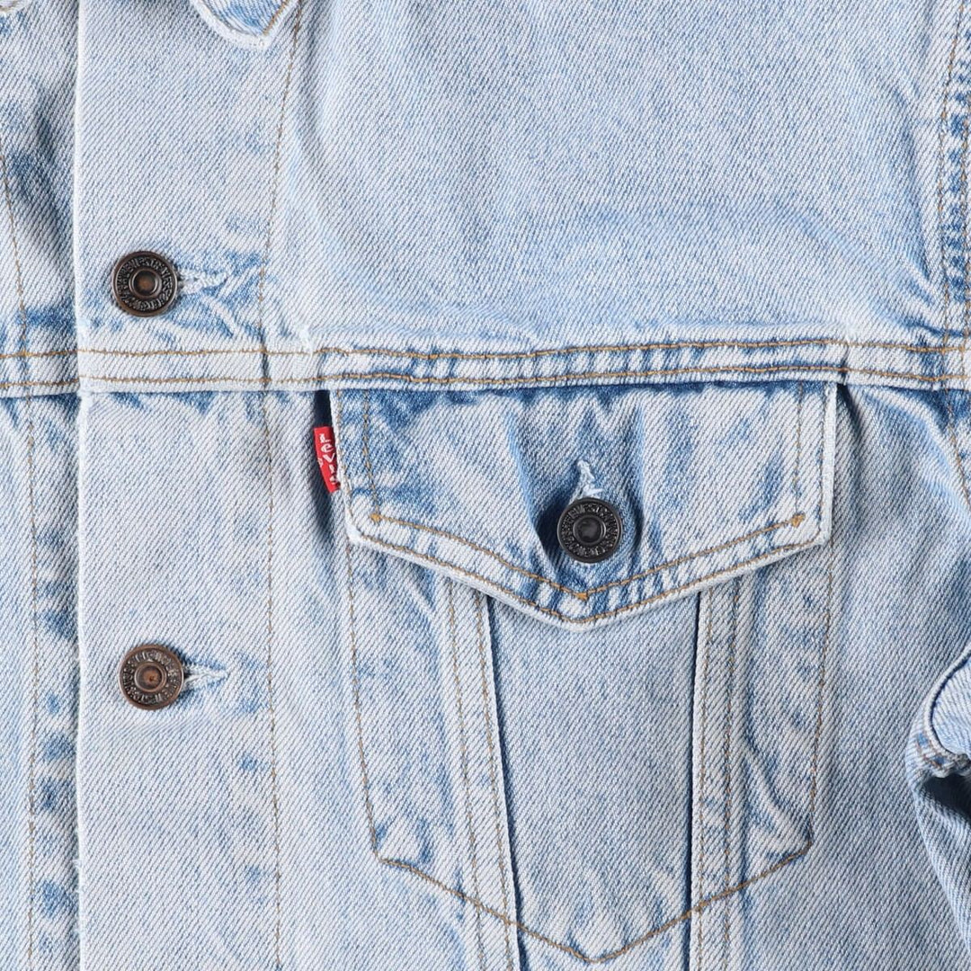 90'S Levi's 70503-0210 denim jacket, denim jacket, men's size L, vintage cotton blue type Vintage Second Hand