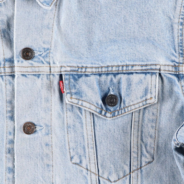 90'S Levi's 70503-0210 denim jacket, denim jacket, men's size L, vintage cotton blue type Vintage Second Hand