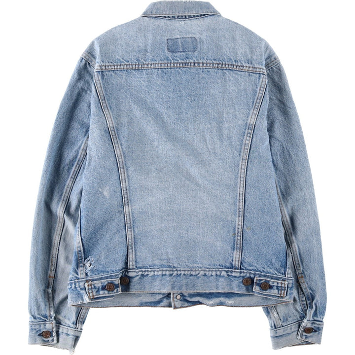 80s~90'S Levi's 70506-0216 denim jacket, denim jacket, made in USA, men's size M, vintage cotton blue type Vintage Second Hand