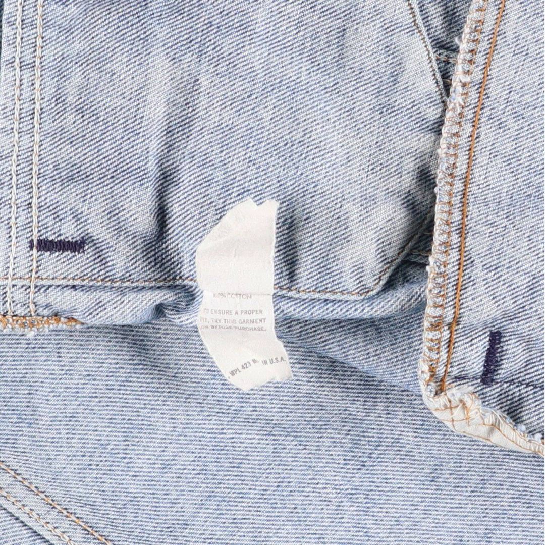 80s~90'S Levi's 70506-0216 denim jacket, denim jacket, made in USA, men's size M, vintage cotton blue type Vintage Second Hand