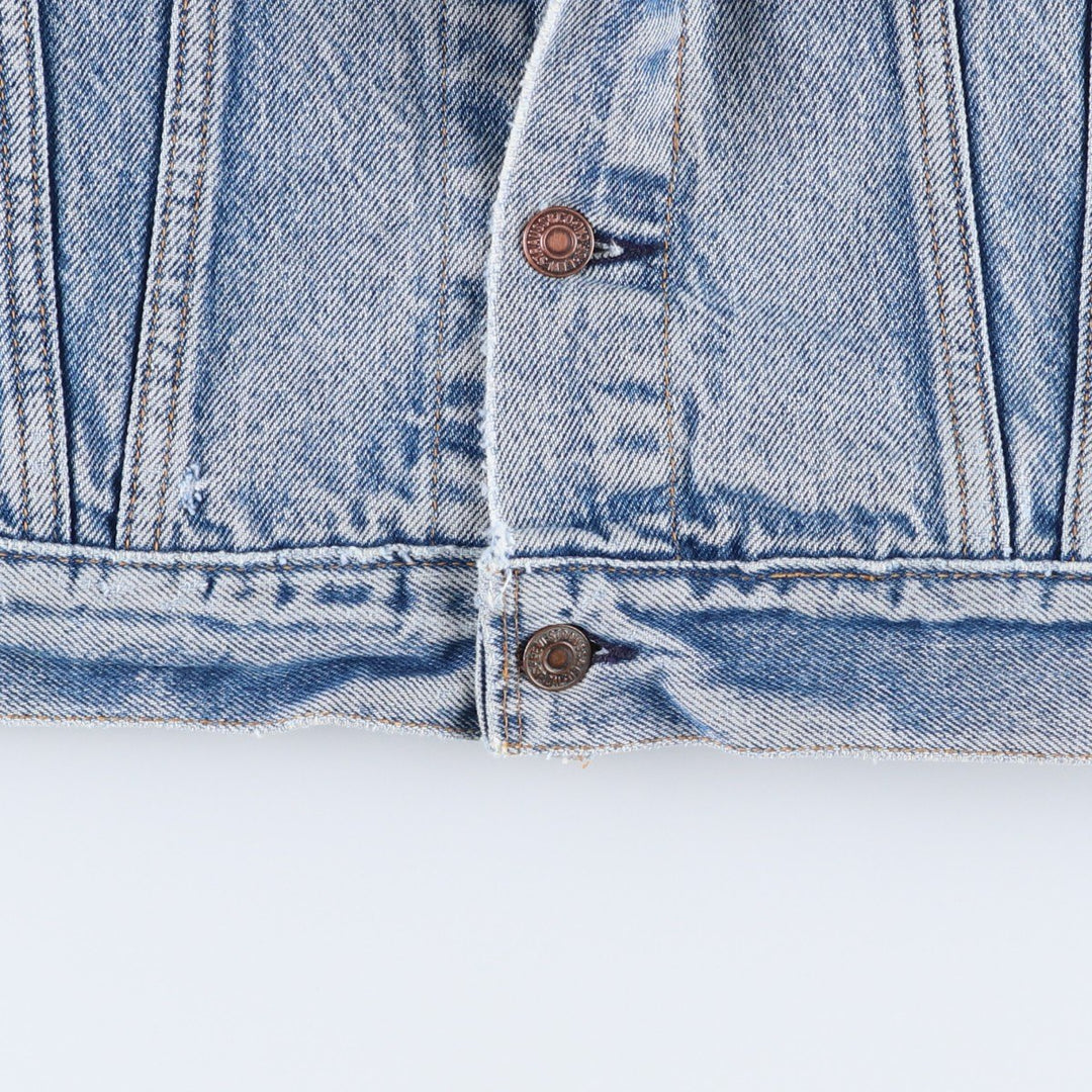 80s~90'S Levi's 70506-0216 denim jacket, denim jacket, made in USA, men's size M, vintage cotton blue type Vintage Second Hand