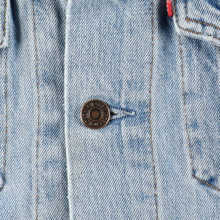 90'S Levi's 70503-0482 denim jacket, denim jacket, men's size L, vintage cotton blue type Vintage Second Hand
