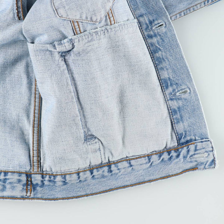 90'S Levi's 70503-0482 denim jacket, denim jacket, men's size L, vintage cotton blue type Vintage Second Hand