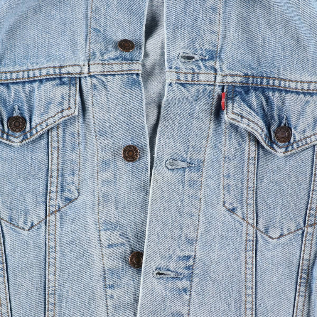90'S Levi's 70503-0482 denim jacket, denim jacket, men's size L, vintage cotton blue type Vintage Second Hand