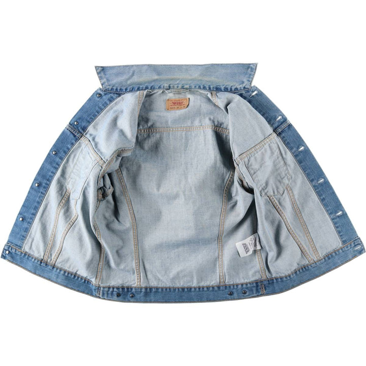 2000'S Levi's 70500-0479 Euro Model Denim Jacket, Men's Size XL cotton blue type Vintage Second Hand