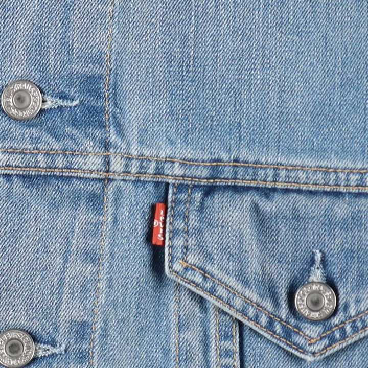 2000'S Levi's 70500-0479 Euro Model Denim Jacket, Men's Size XL cotton blue type Vintage Second Hand