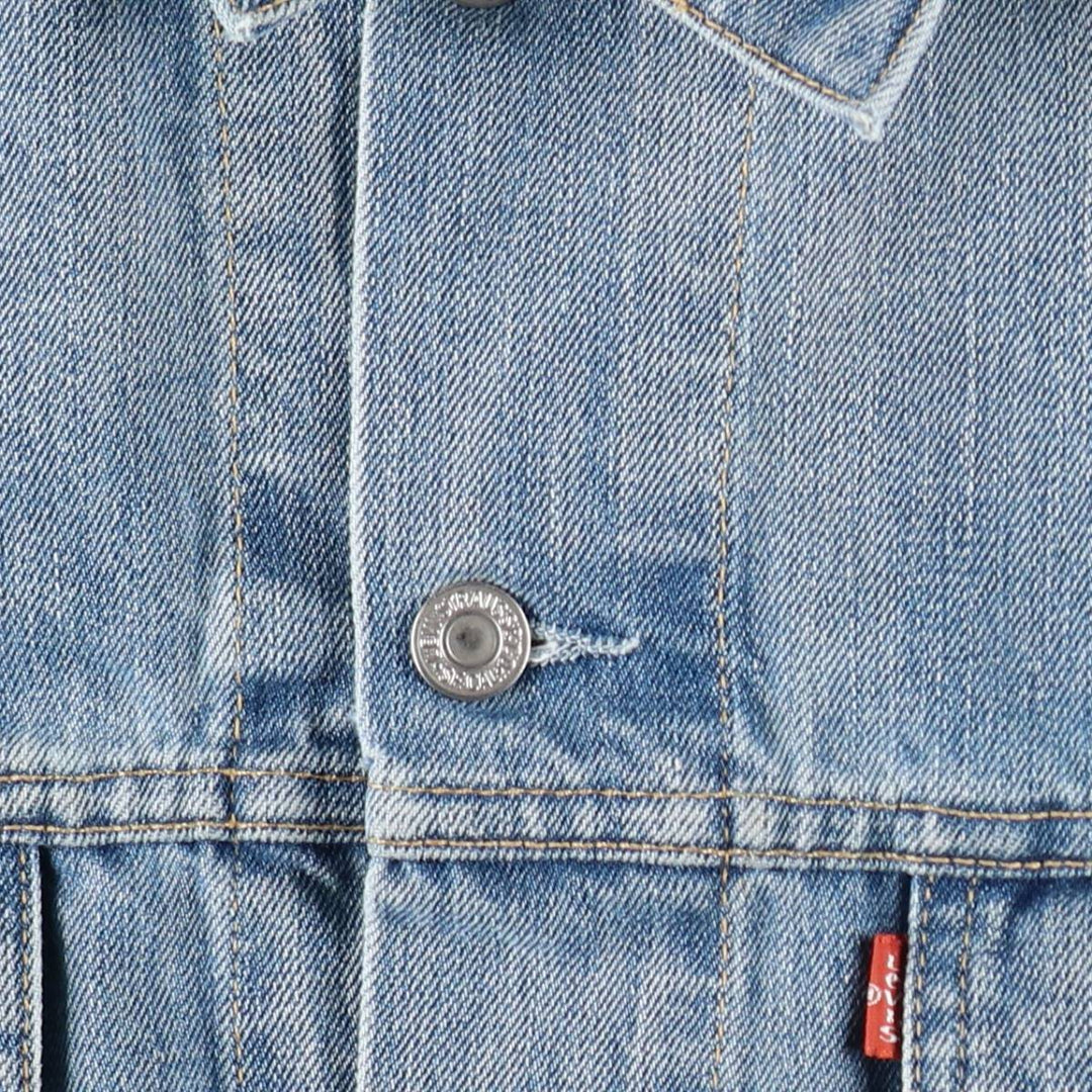 2000'S Levi's 70500-0479 Euro Model Denim Jacket, Men's Size XL cotton blue type Vintage Second Hand