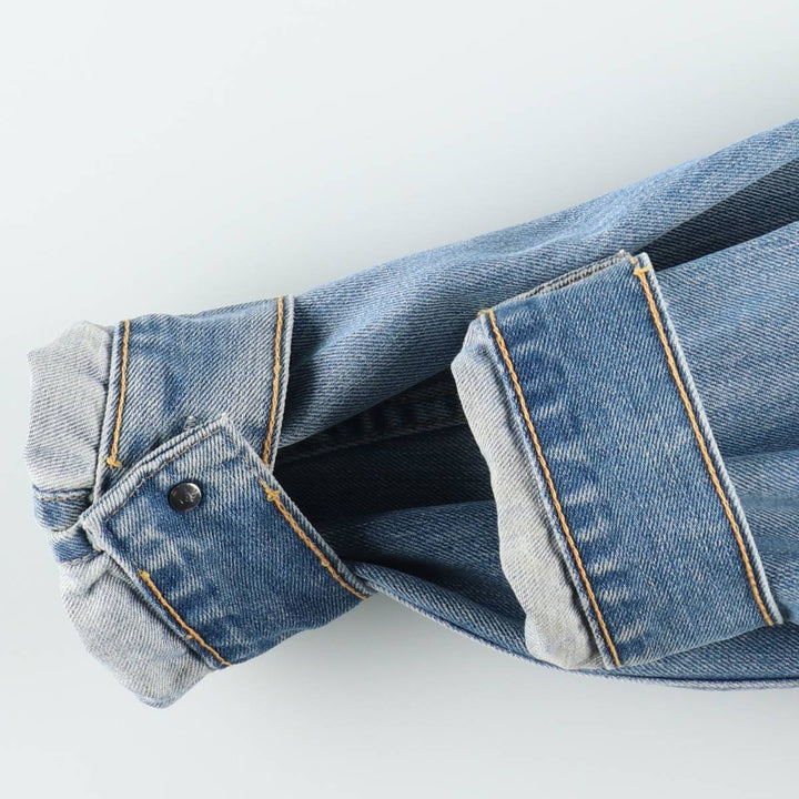 2000'S Levi's 70500-0479 Euro Model Denim Jacket, Men's Size XL cotton blue type Vintage Second Hand