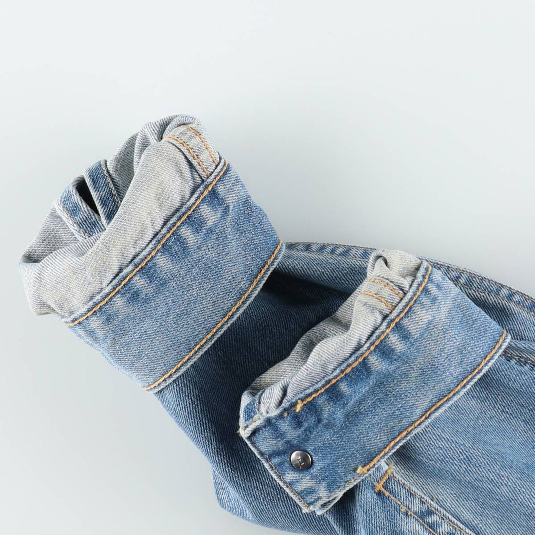 2000'S Levi's 70500-0479 Euro Model Denim Jacket, Men's Size XL cotton blue type Vintage Second Hand