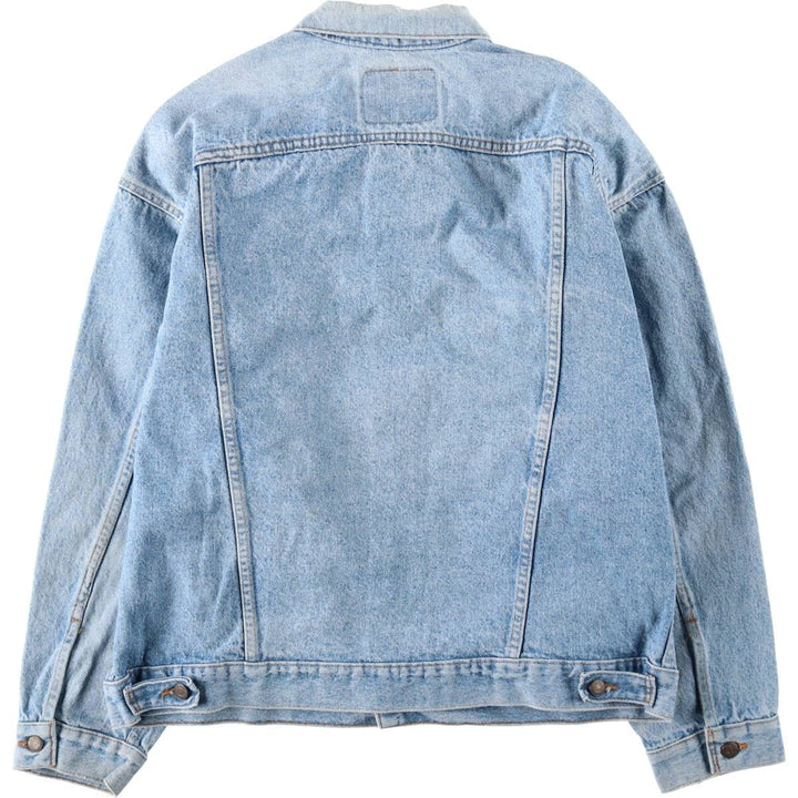 90'S Levi's 70507-4890 denim jacket, denim jacket, made in USA, men's XL size, vintage cotton blue type Vintage Second Hand