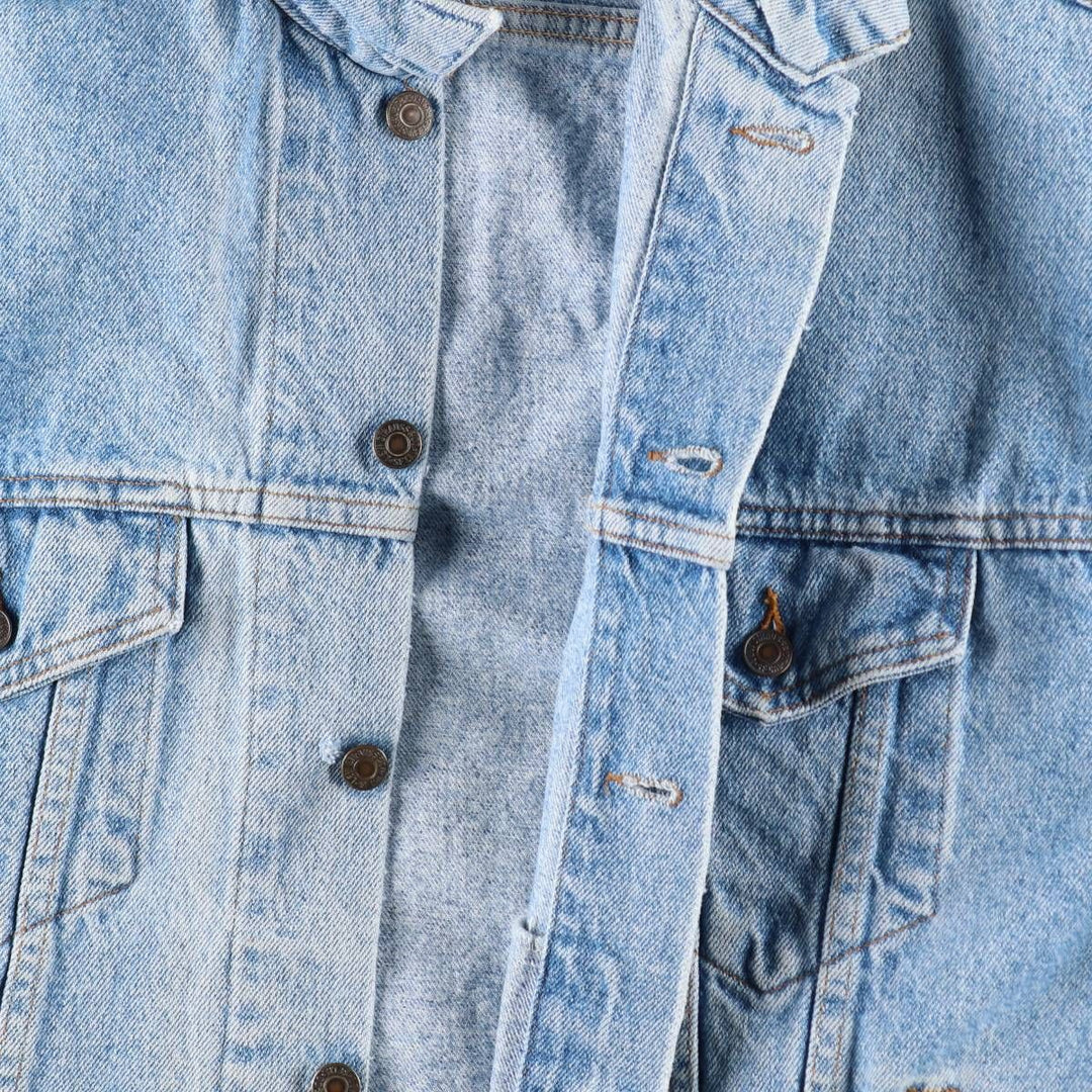 90'S Levi's 70507-4890 denim jacket, denim jacket, made in USA, men's XL size, vintage cotton blue type Vintage Second Hand