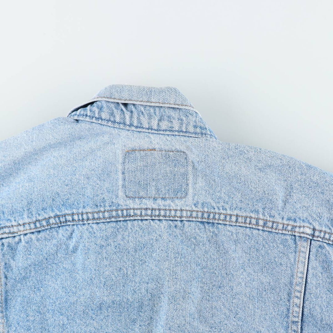 90'S Levi's 70507-4890 denim jacket, denim jacket, made in USA, men's XL size, vintage cotton blue type Vintage Second Hand