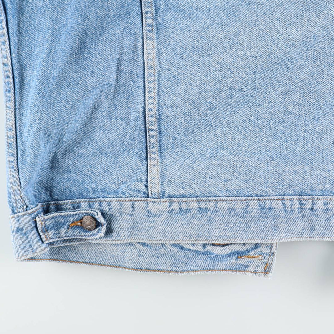 90'S Levi's 70507-4890 denim jacket, denim jacket, made in USA, men's XL size, vintage cotton blue type Vintage Second Hand