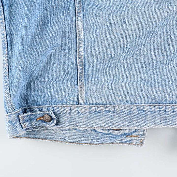 90'S Levi's 70507-4890 denim jacket, denim jacket, made in USA, men's XL size, vintage cotton blue type Vintage Second Hand