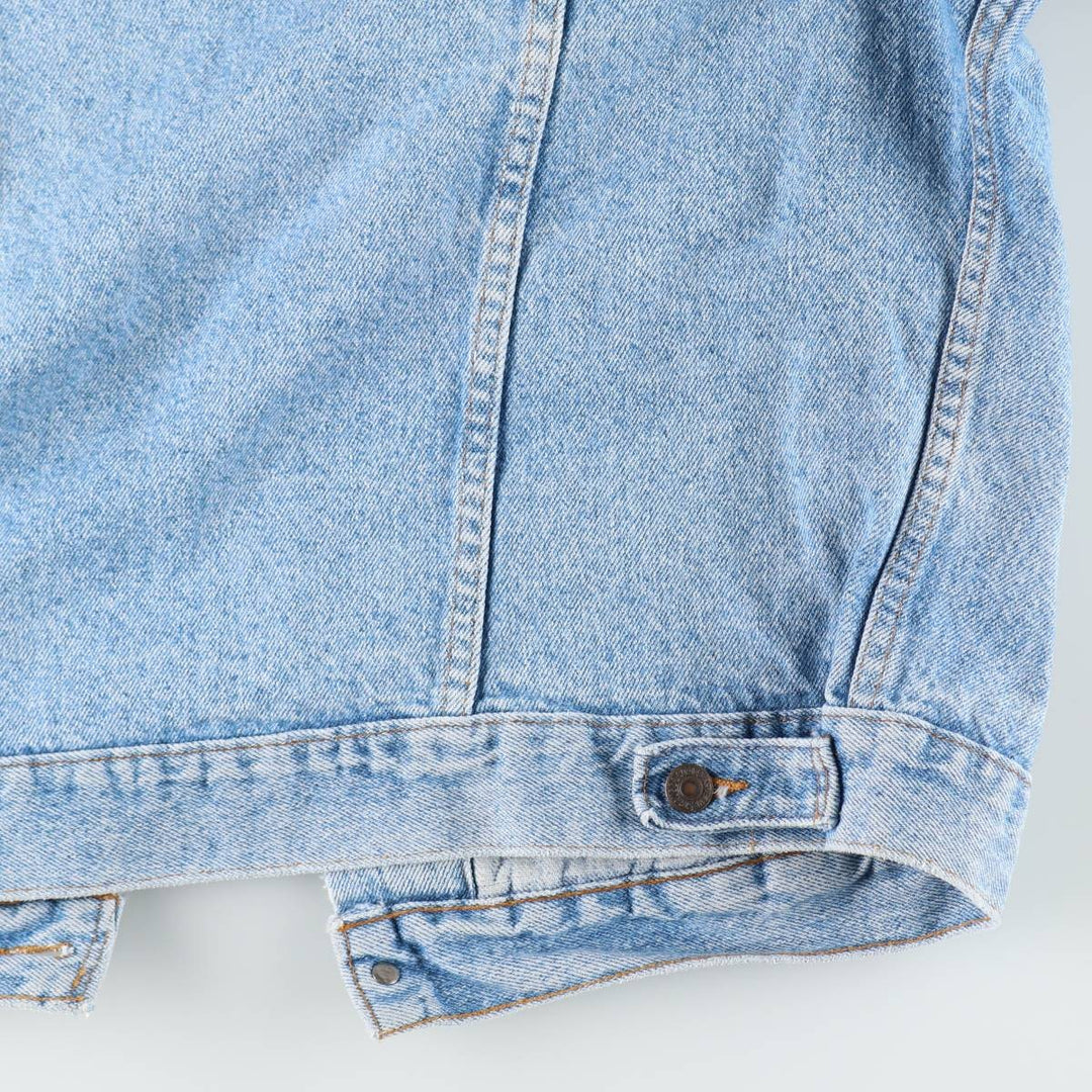 90'S Levi's 70507-4890 denim jacket, denim jacket, made in USA, men's XL size, vintage cotton blue type Vintage Second Hand