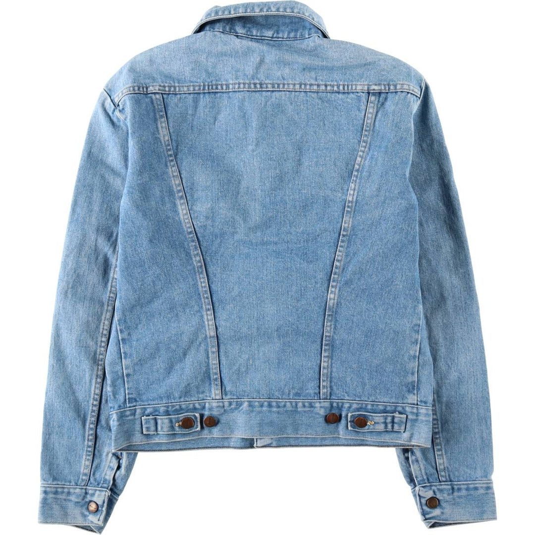 80s-90'S Wrangler denim jacket, men's size M, vintage. cotton blue type Vintage Second Hand