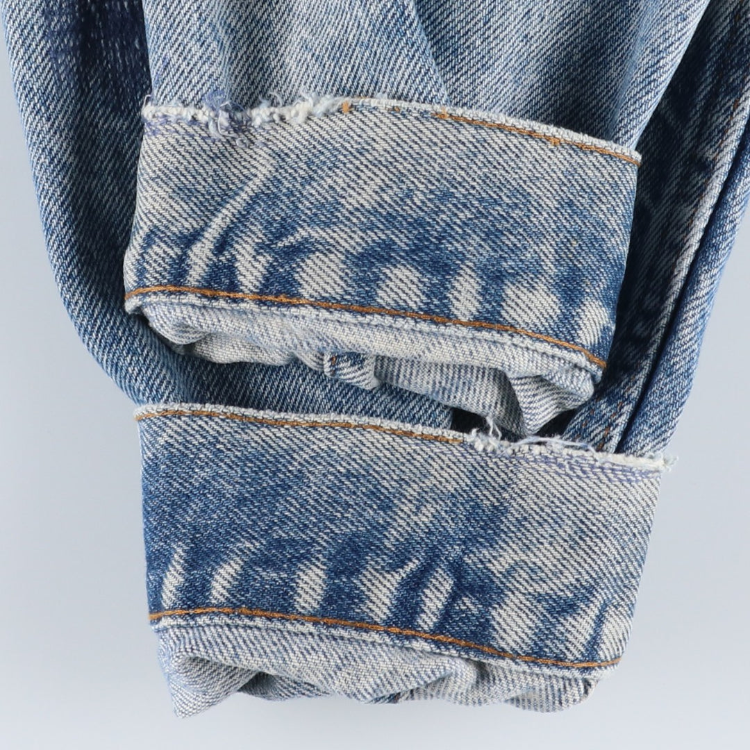 90'S Levi's 70506-0216 denim jacket, denim jacket, made in USA, men's size M, vintage unclear blue type Vintage Second Hand