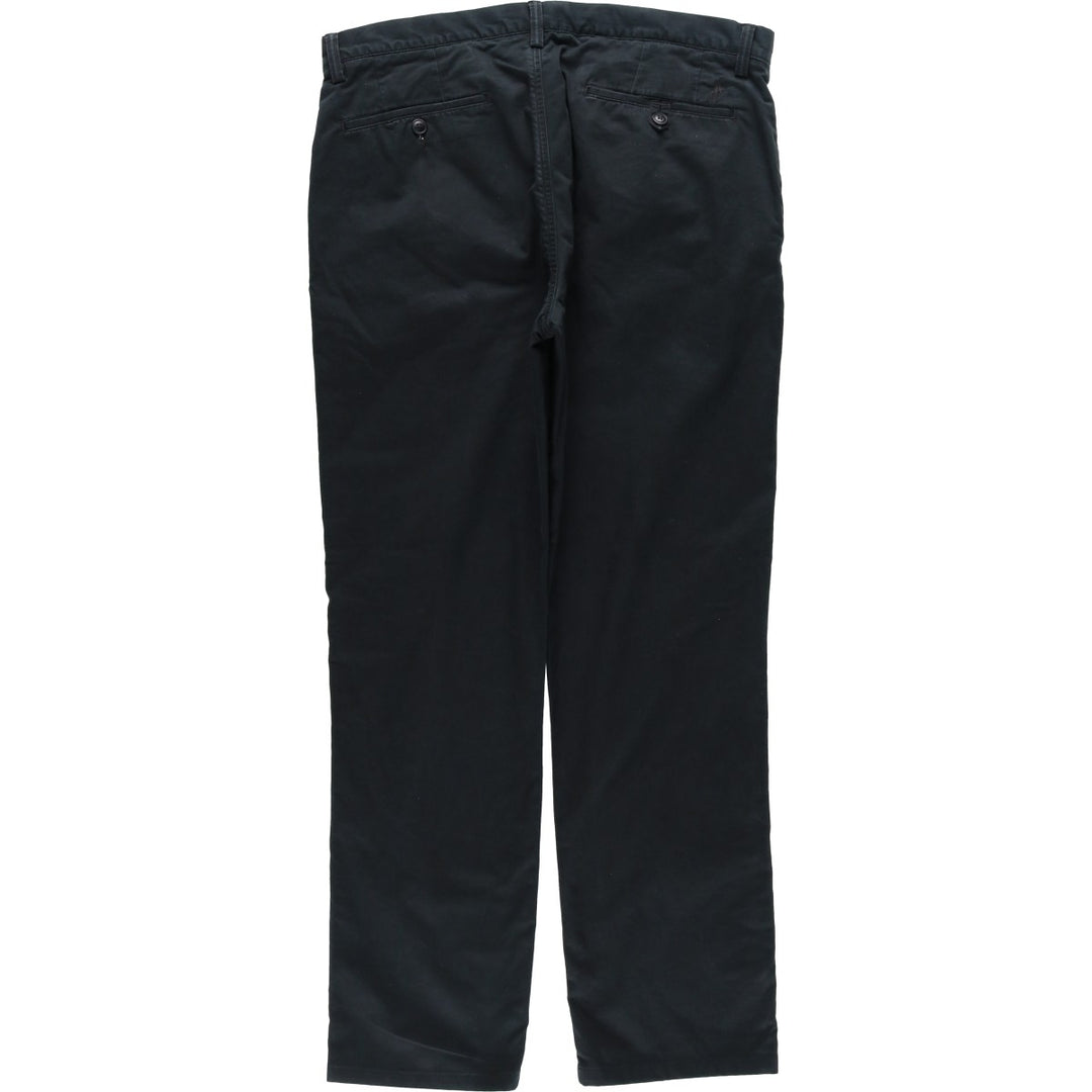 Ralph Lauren POLO RALPH LAUREN STRETCH SLIM FIT Chino Pants, Men's, Size W36 cotton black type Vintage Second Hand