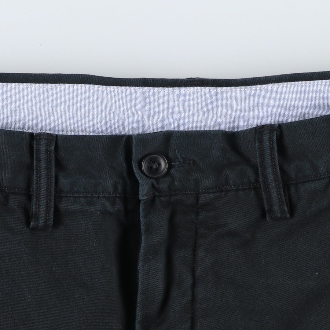 Ralph Lauren POLO RALPH LAUREN STRETCH SLIM FIT Chino Pants, Men's, Size W36 cotton black type Vintage Second Hand