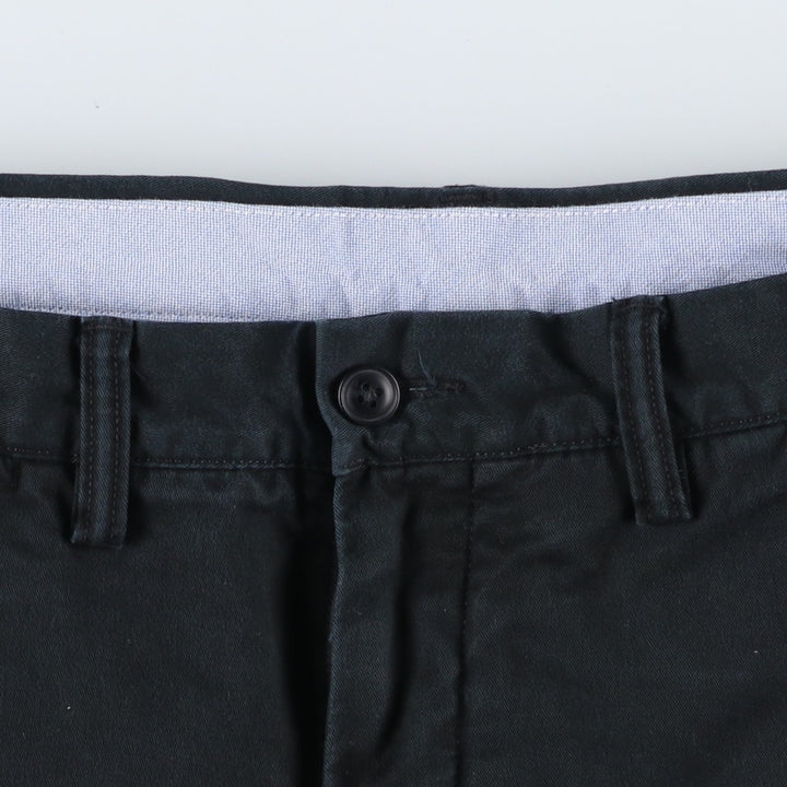 Ralph Lauren POLO RALPH LAUREN STRETCH SLIM FIT Chino Pants, Men's, Size W36 cotton black type Vintage Second Hand