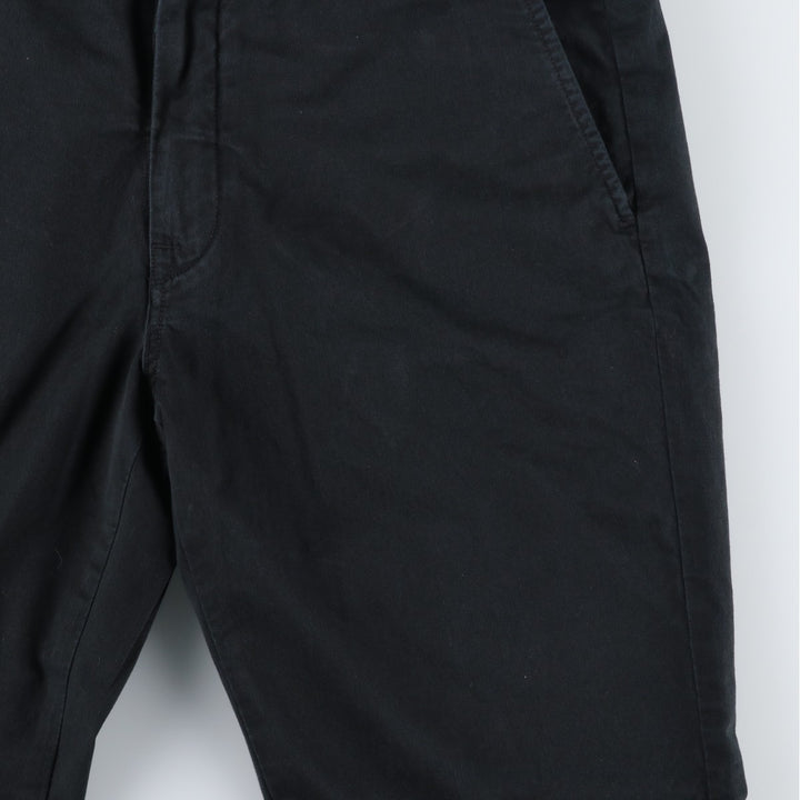 Ralph Lauren POLO RALPH LAUREN STRETCH SLIM FIT Chino Pants, Men's, Size W36 cotton black type Vintage Second Hand