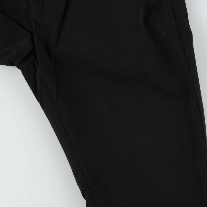Ralph Lauren POLO by Ralph Lauren Stretch Custom Fit Chino Pants, Men's, Size W36 cotton black type Vintage Second Hand
