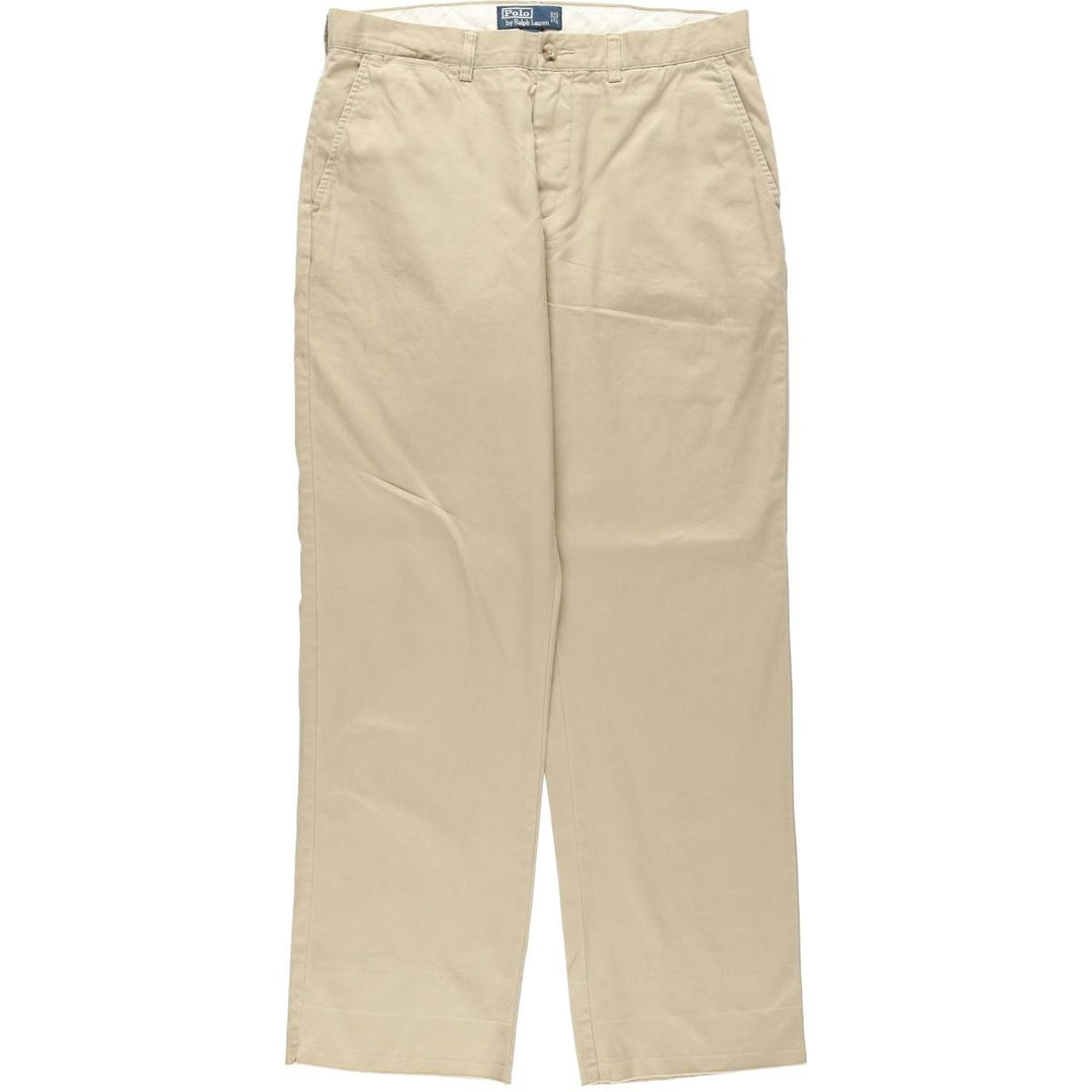 Ralph Lauren POLO by Ralph Lauren Chino Pants Men's W35 equivalent cotton Beige type Vintage Second Hand
