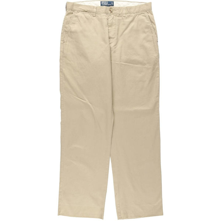 Ralph Lauren POLO by Ralph Lauren Chino Pants Men's W35 equivalent cotton Beige type Vintage Second Hand