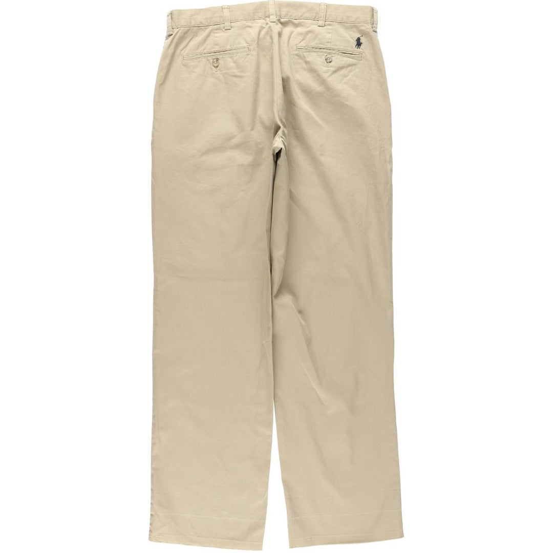 Ralph Lauren POLO by Ralph Lauren Chino Pants Men's W35 equivalent cotton Beige type Vintage Second Hand