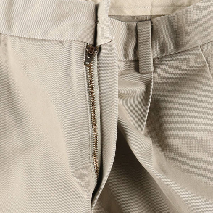 Brooks Brothers ADVANTAGE CHINO THOMPSON Two-Pleat Chino Pants, Men's W35 (approx.) cotton Beige type Vintage Second Hand