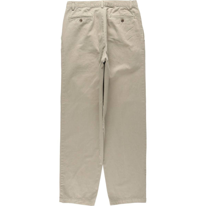 90'S GAP PIONEER Old GAP Two-Pleat Chino Pants Men's W31 (approx.) Vintage cotton Beige type Vintage Second Hand