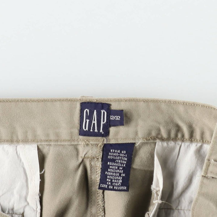 90'S GAP PIONEER Old GAP Two-Pleat Chino Pants Men's W31 (approx.) Vintage cotton Beige type Vintage Second Hand