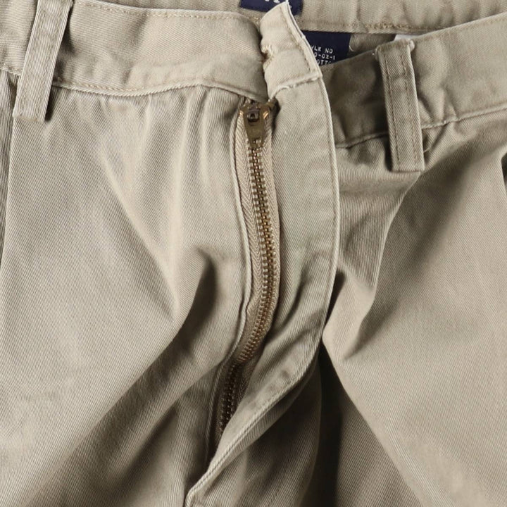 90'S GAP PIONEER Old GAP Two-Pleat Chino Pants Men's W31 (approx.) Vintage cotton Beige type Vintage Second Hand