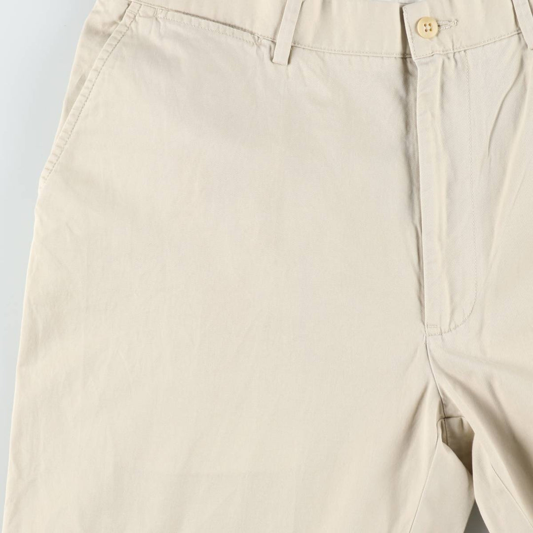 Ralph Lauren POLO by Ralph Lauren Two-pleat Chino Pants for Men, W36 cotton Beige type Vintage Second Hand