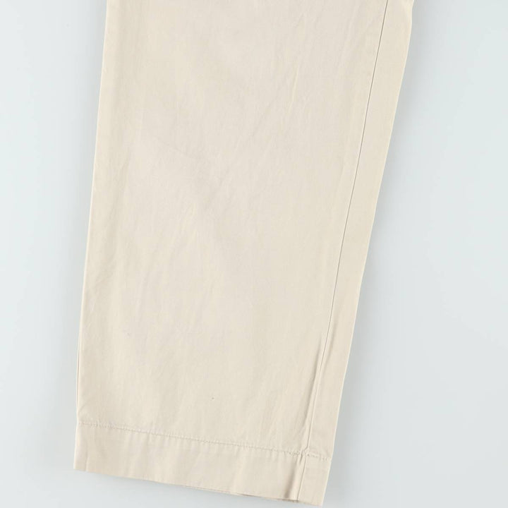 Ralph Lauren POLO by Ralph Lauren Two-pleat Chino Pants for Men, W36 cotton Beige type Vintage Second Hand