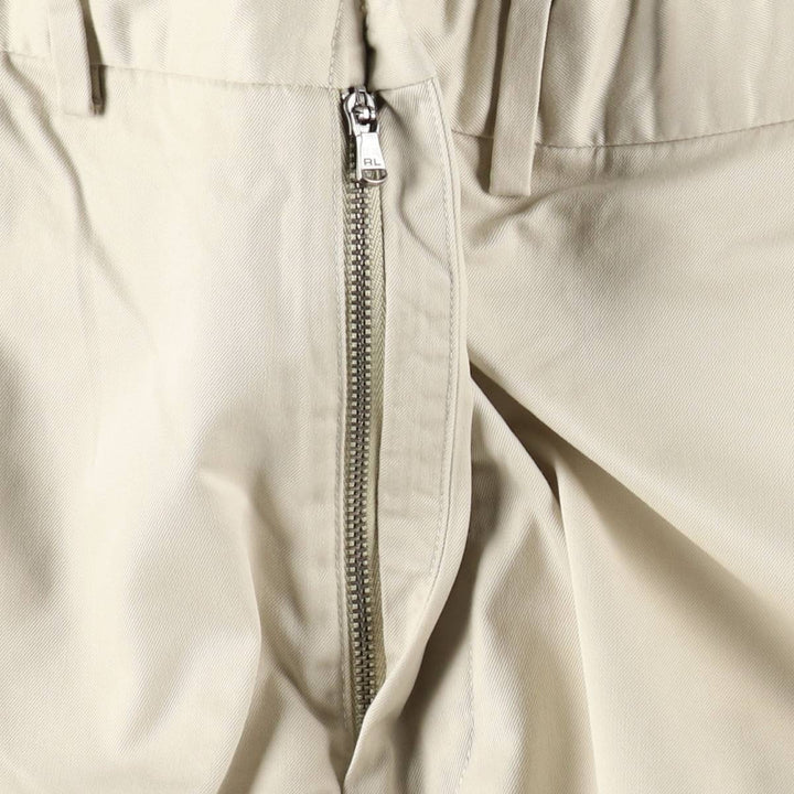 Ralph Lauren POLO GOLF Chino Pants, Size 36 Pima Cotton Beige type Vintage Second Hand